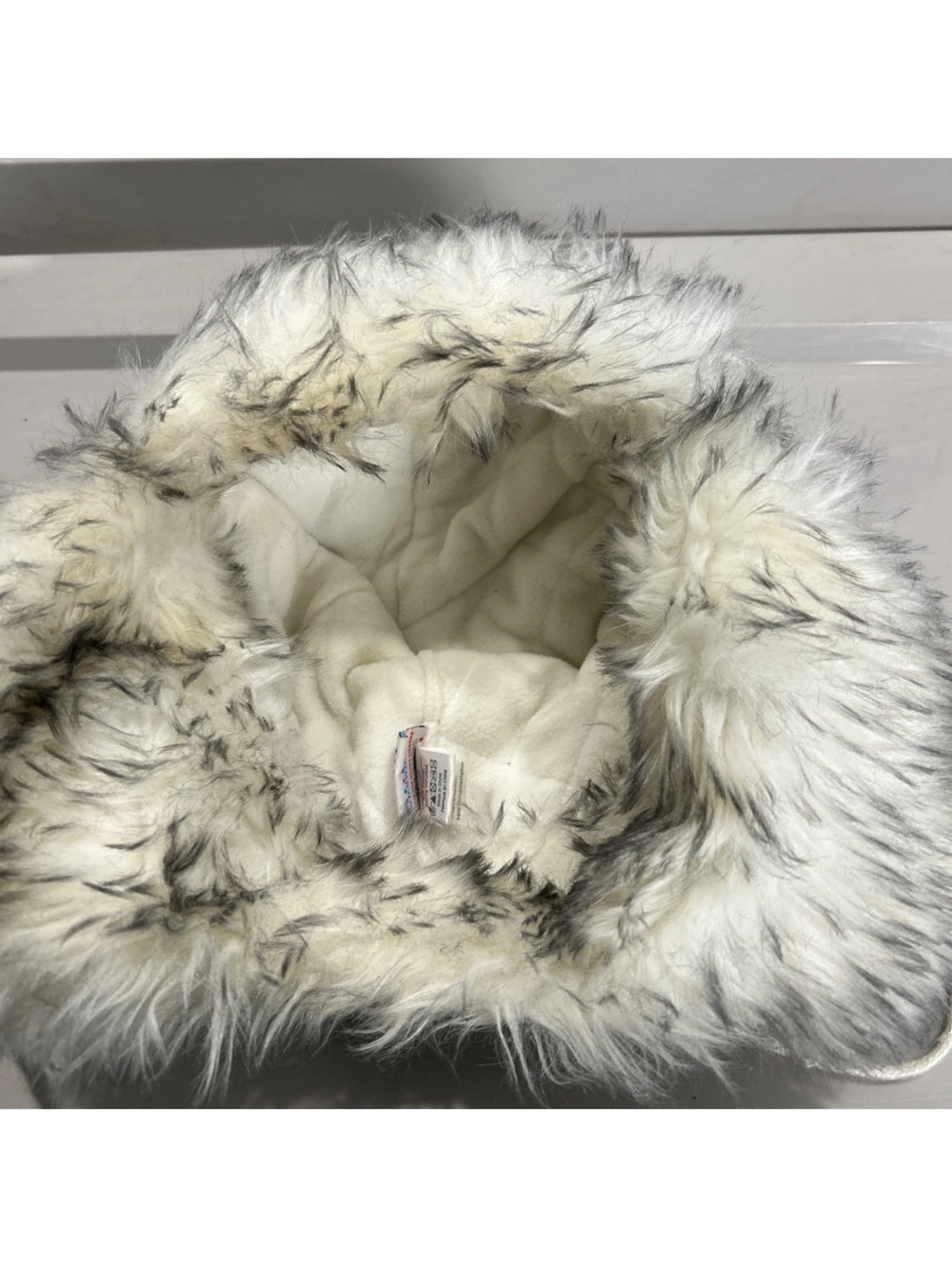 Screamer Trapper Hat Faux Fur Knit Ear Flap Fleece Lined Bomber Hat Winter OSFM - Picture 9 of 12